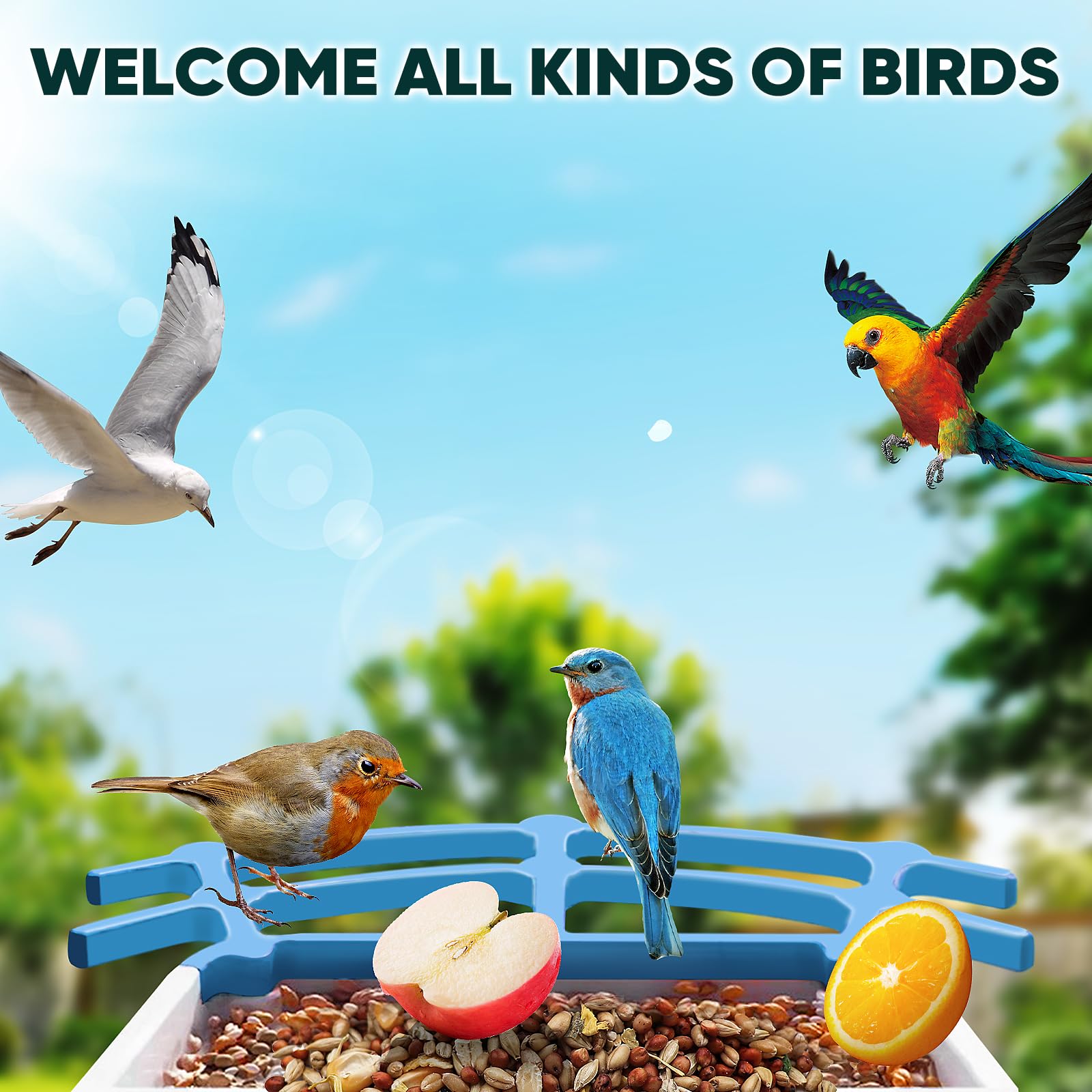 Hhuiyu 3W solar panel for bird feeders supports remote surveillance.
