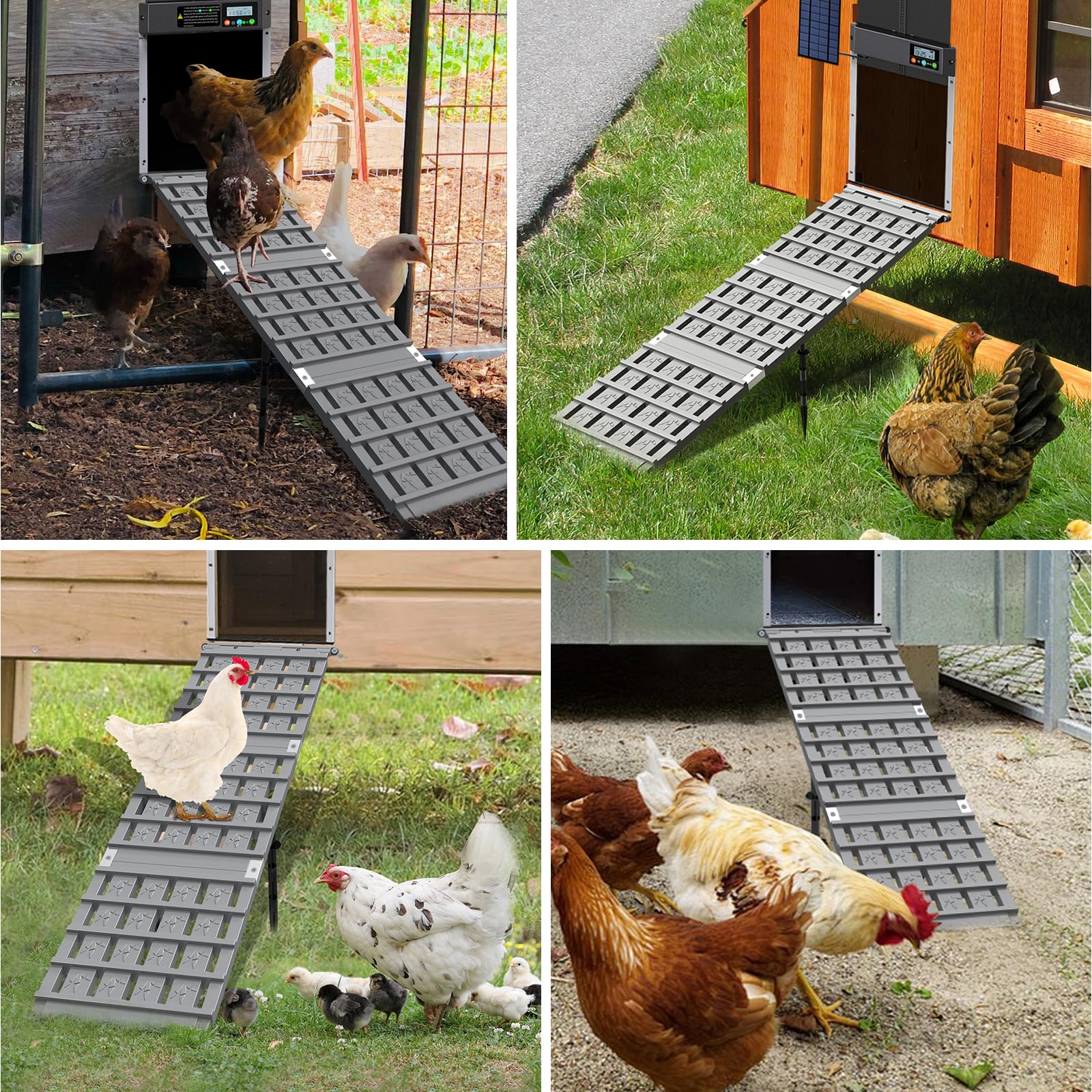 HHXRISE extension parts available to extend ramp length.