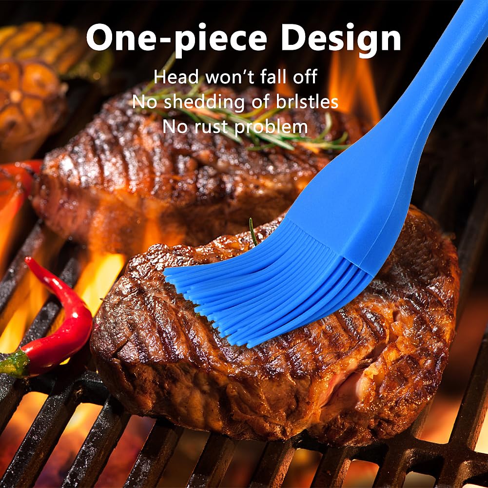 Hhyn silicone brush seamless design with durable steel core