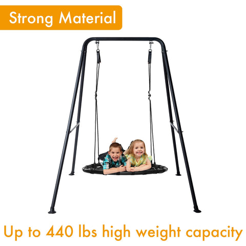 Hi-Na swing stand quick assembly in about 10 minutes