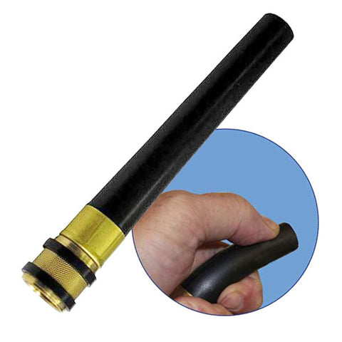 Hi-Tech adjustable flow supports powerful rinsing and gentle watering.