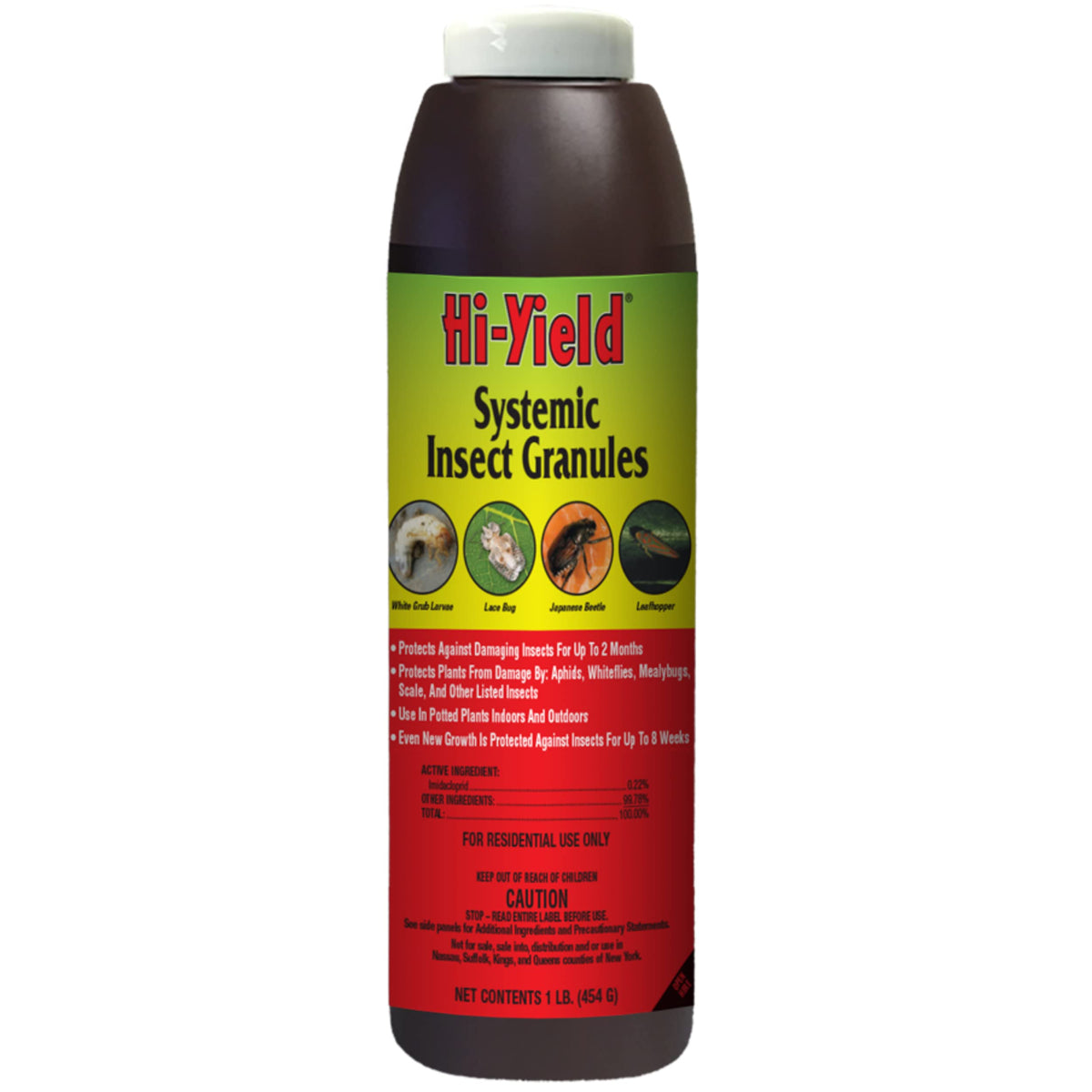 Hi-Yield 31228 bottle-front view for quick garden protection.