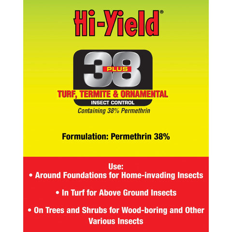 Hi-Yield 31333 38 Plus ready-to-use lawn sprayer setup for efficient application.