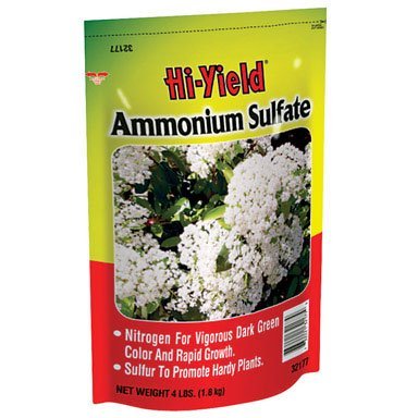 Hi-Yield 4 lb ammonium sulfate pack supporting soil sulfur balance.