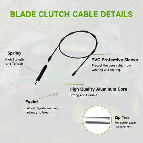 HIAORS welded eyelet and conduit cable for reliable deck engagement.