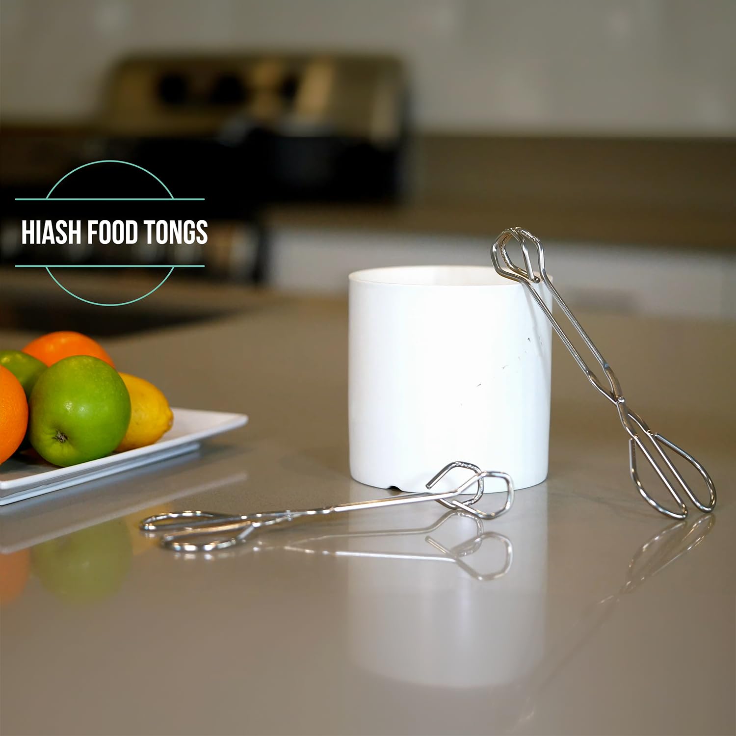 Hiash tongs ideal for BBQ and everyday cooking tasks