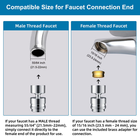 Hibbent brass chrome construction ensures long-lasting durability and rust resistance