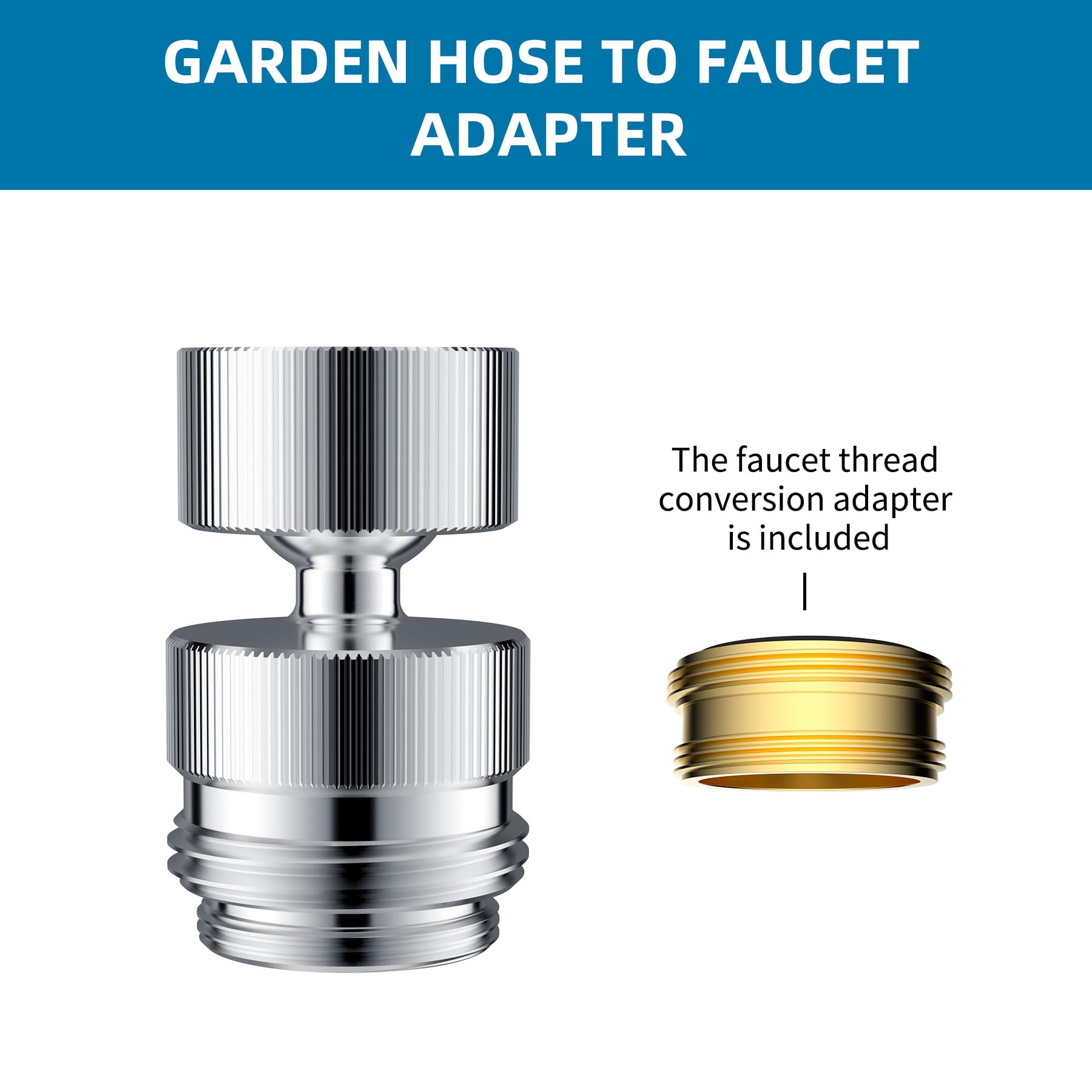Hibbent aerator compatibility supports smooth water flow from faucet