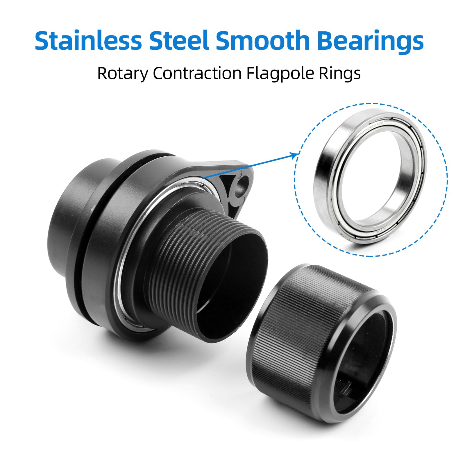 HIBLE 3K-pattern carbon fiber surface adds shine and durability.