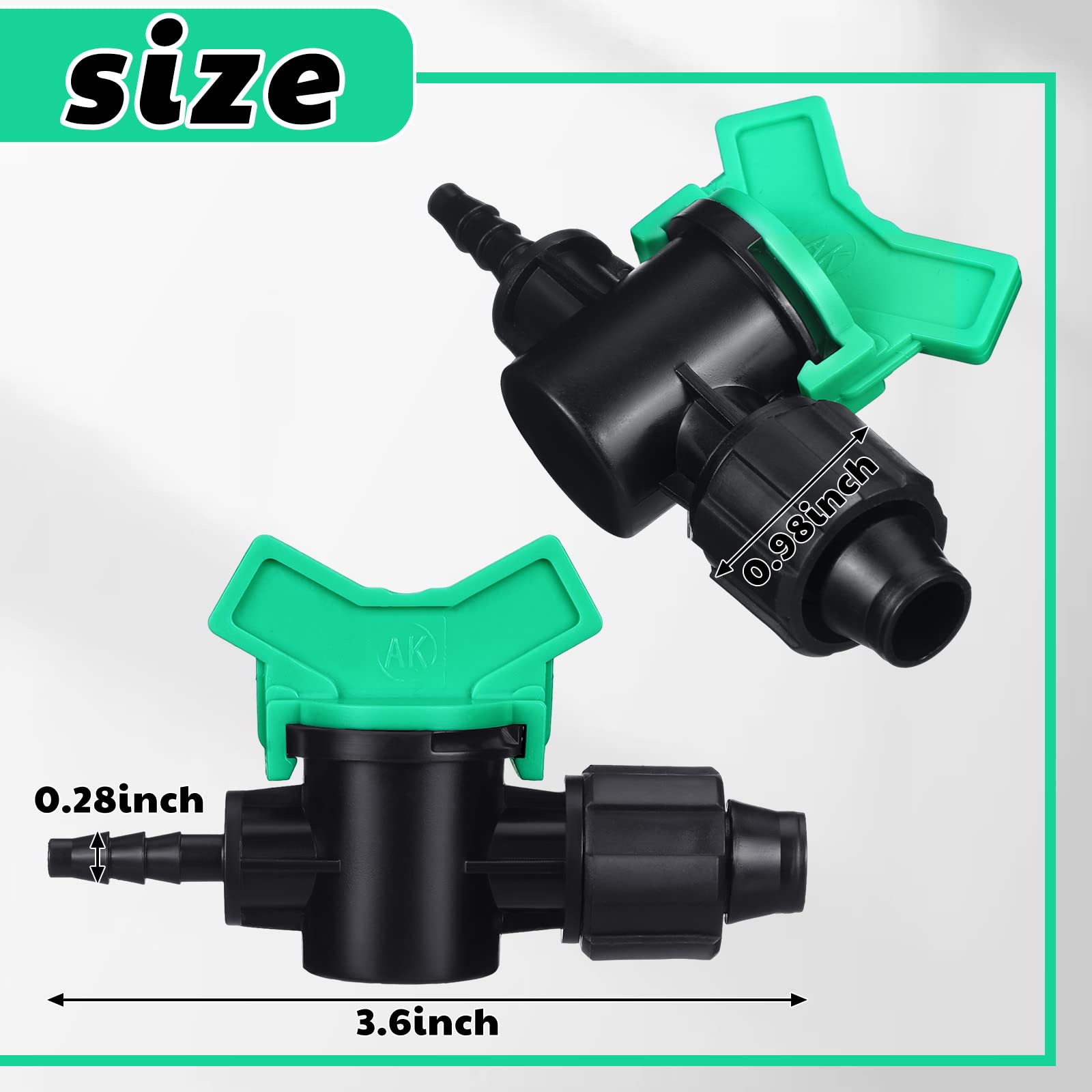 Hiboom extended barb takeoff connection for secure drip-tape links
