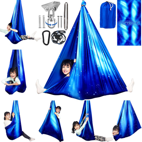 HiCamer double-layer-sensory-swing full view for home use and balance support