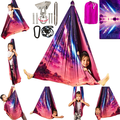 HiCamer sensory swing with double-layer fabric for durable comfort