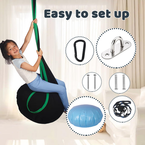 HiCamer hardware hanger kit included for quick installation