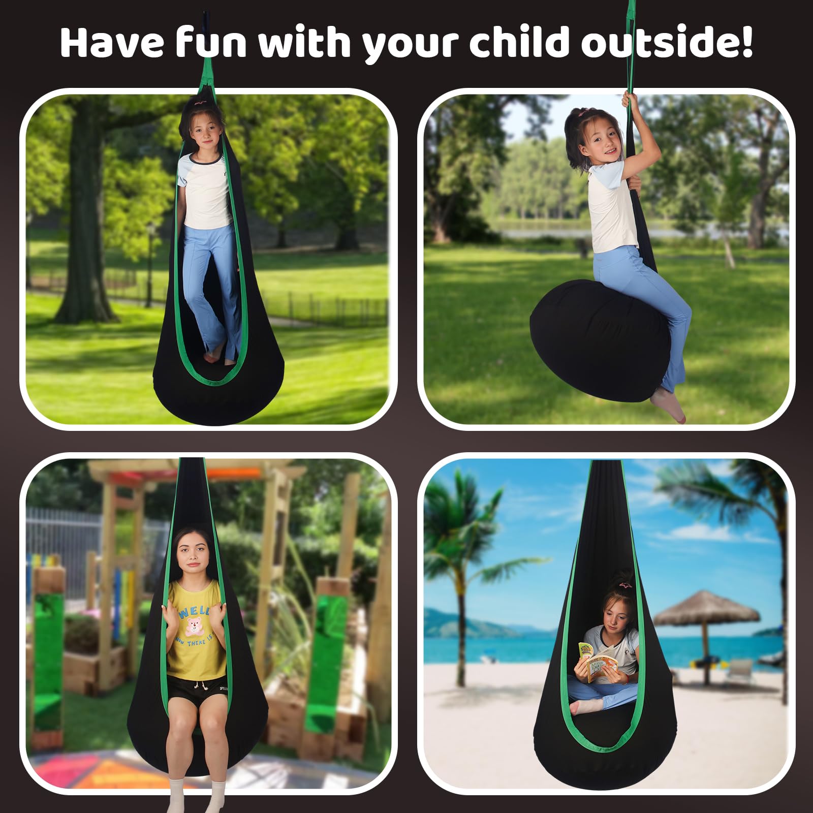 HiCamer indoor outdoor use versatility for flexible hanging options