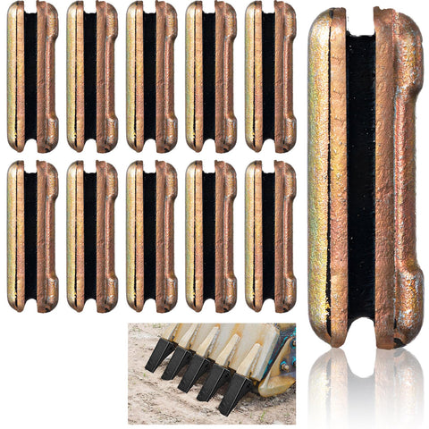 Hicarer 23FP flex pins for bucket teeth replacement with durable metal construction.