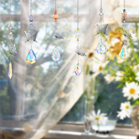 Hicarer rainbow suncatcher pendant brightens Christmas trees and festive decor