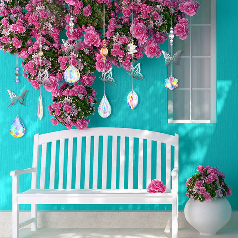 Hicarer multi-piece set enhances any space with shimmering color