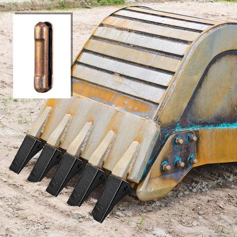 Hicarer durable gold-toned bucket tooth pins for reliable service.