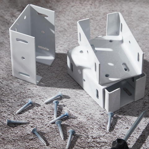 Hicarer 16 brackets with 160 screws, packaged contents for easy renovation.