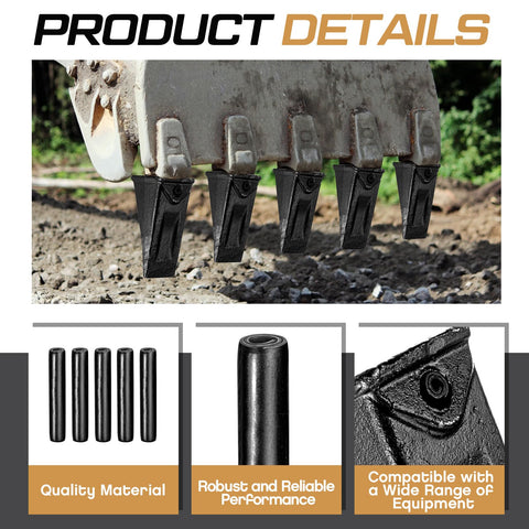 Hicarer pin installation ease 2.25-inch demonstrating fast fit