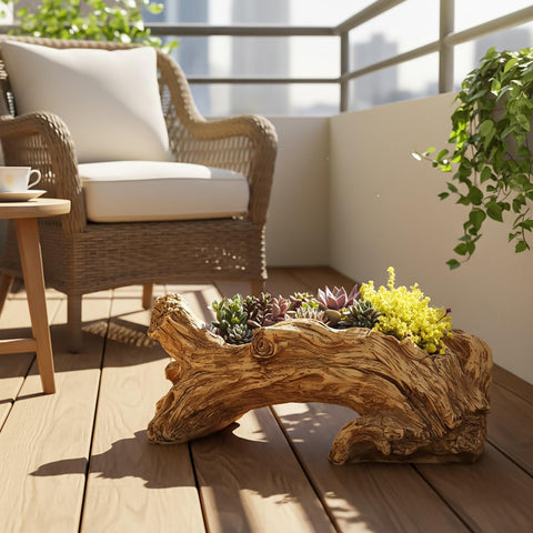Hiceeden planter indoors enhances living rooms and offices with natural vibes