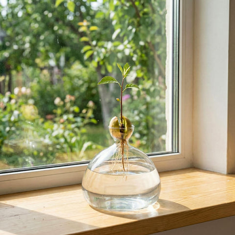 Hiceeden avocado seed starter vase is easy to clean and maintain.