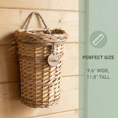 Hiceeden hemp rope design adds secure hanging and timeless style.