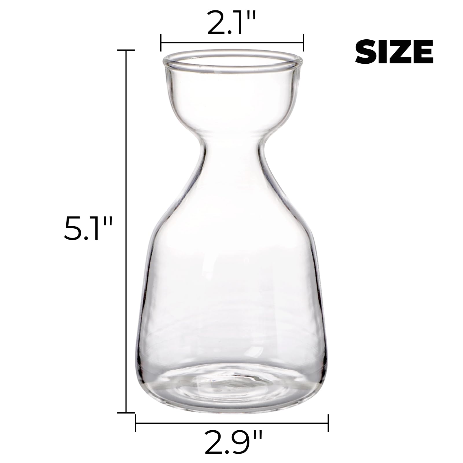 Hiceeden glass-acorn-tree-growing-kit-vase enables stylish display while nurturing avocado seed growth.