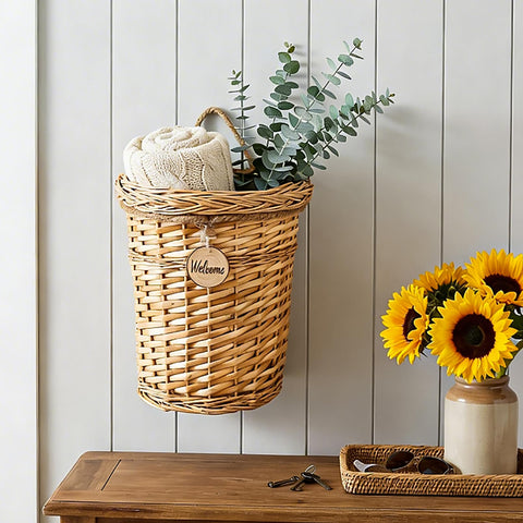 Hiceeden premium willow branches provide sturdy construction and natural look.