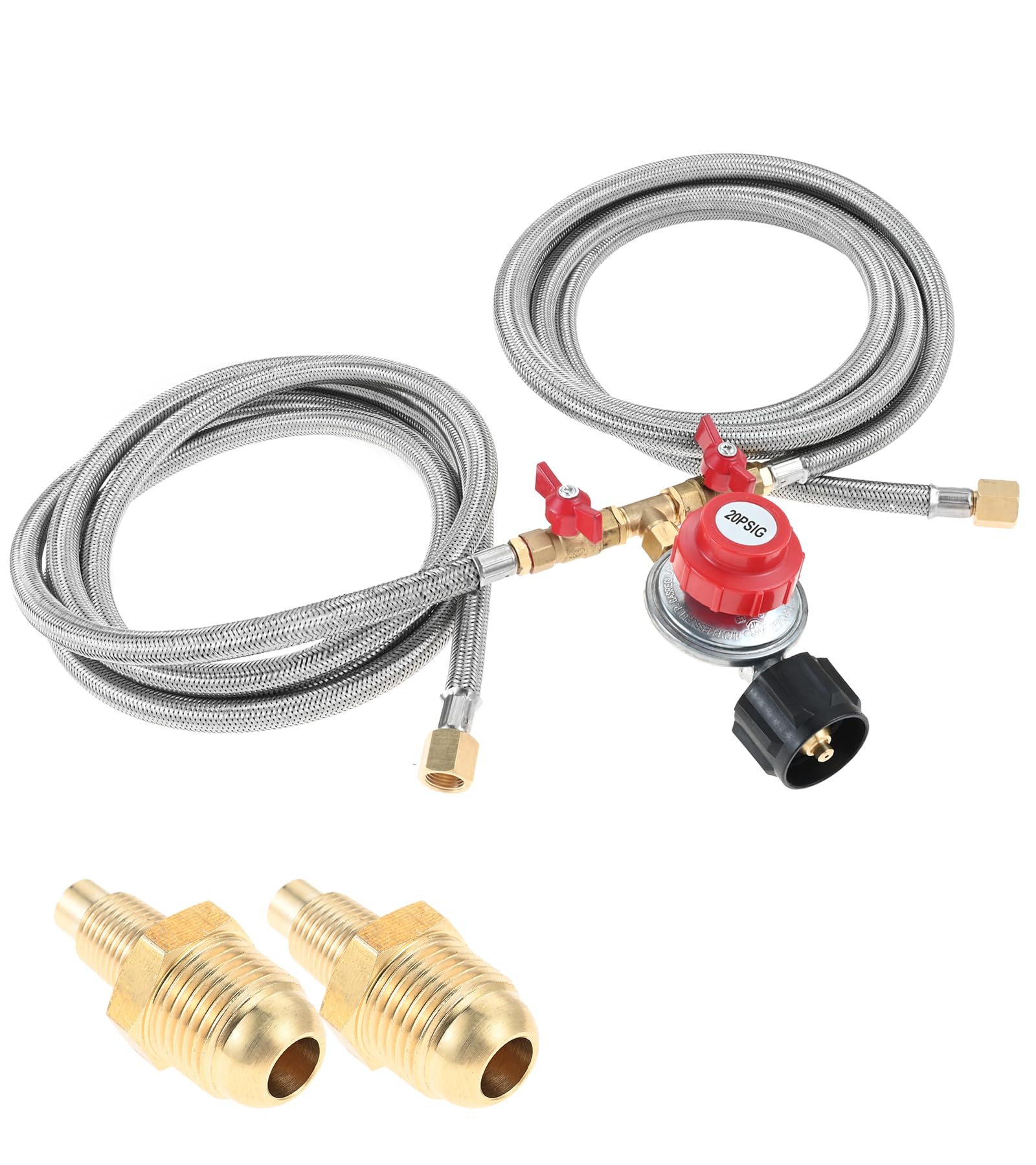 Hicello excess-flow safety feature provides automatic protection during operation.