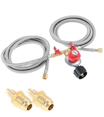 Hicello excess-flow safety feature provides automatic protection during operation.