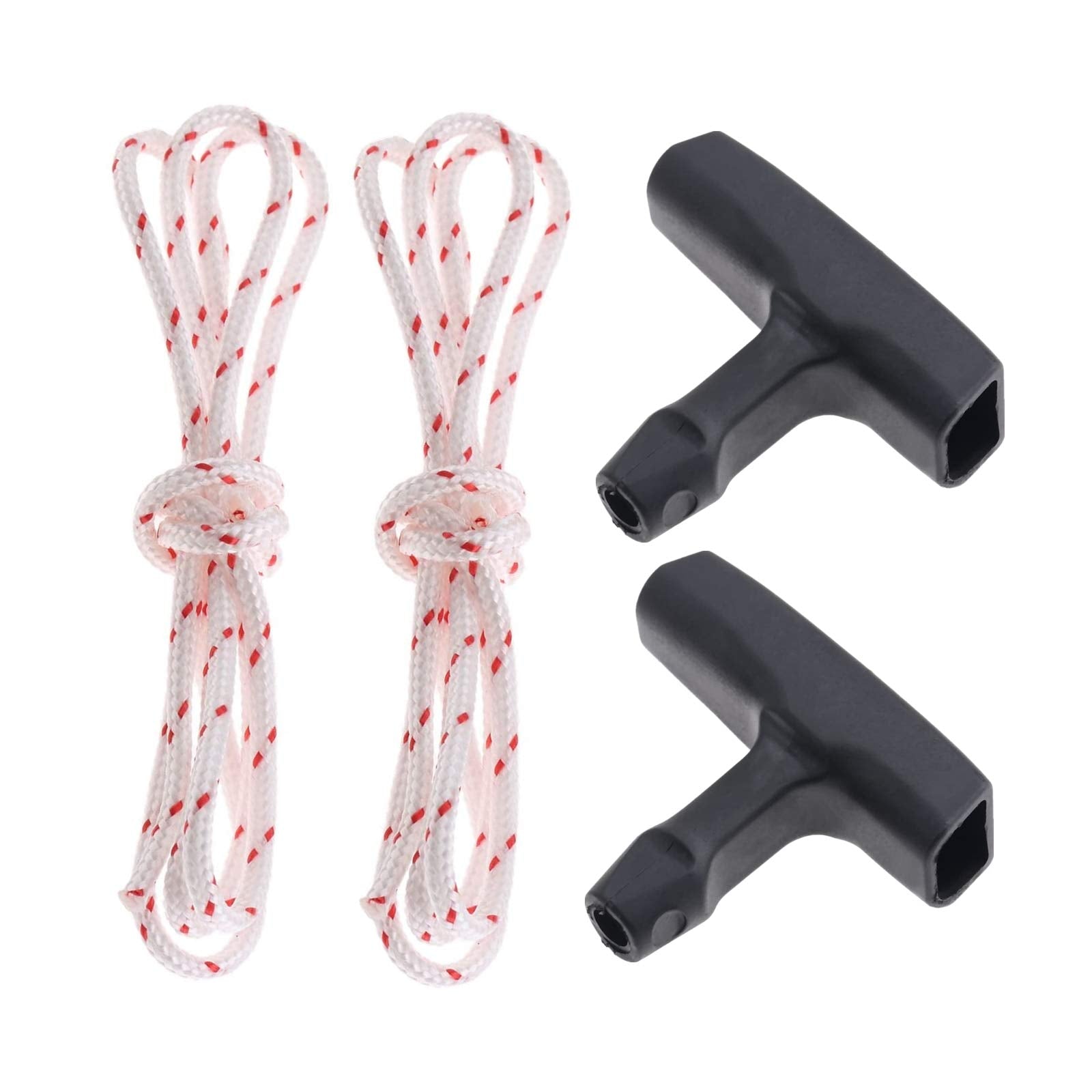 Hicello recoil starter handle with ergonomic grip for easier starts