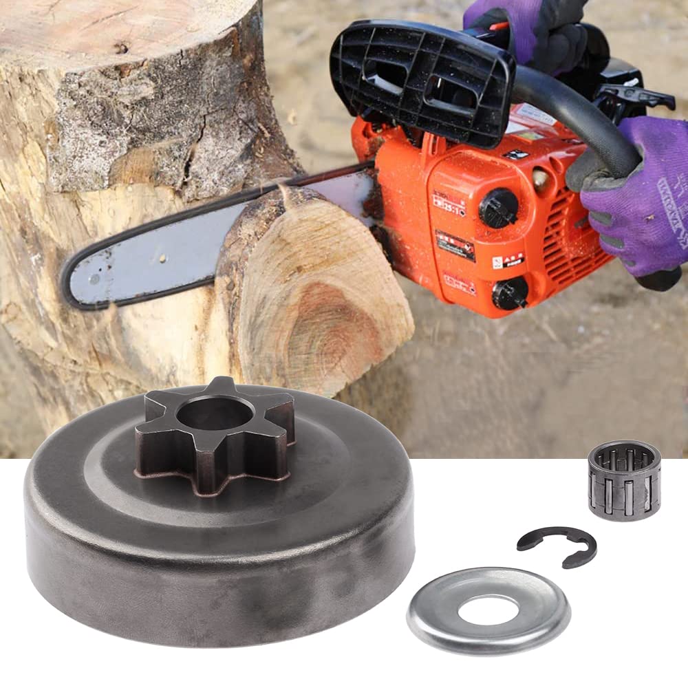 Hicello 6T sprocket washer in 3/8in setup for proper engagement.