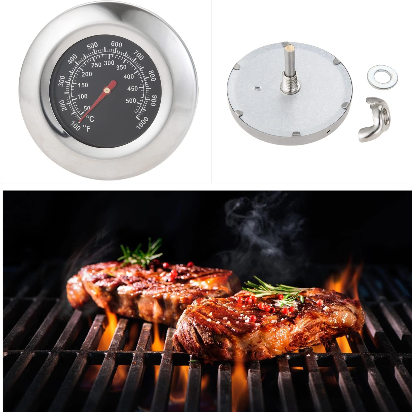 Hicello stainless steel case offers durability and safety.