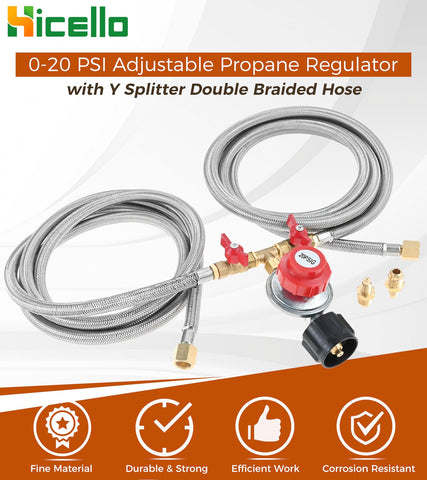 Hicello universal Type1/QCC1 tank fit ensures broad compatibility.