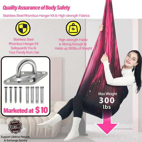 HiChrote hammock assembly included for quick installation