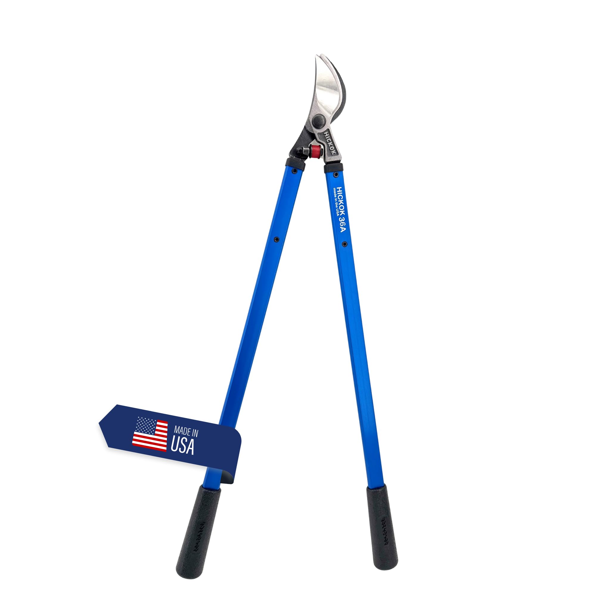 Hickok 36-inch lopper extended reach for high branches and clean cuts.