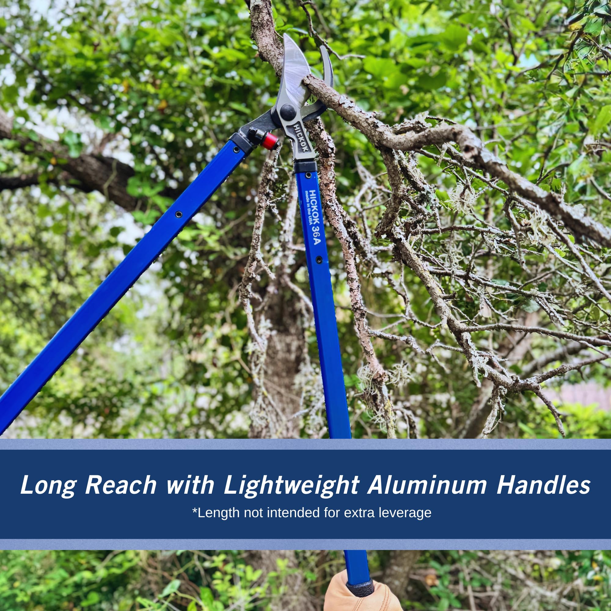 Hickok made in USA professional-grade tree trimmer trusted by crews.