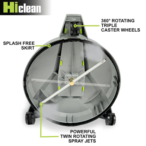 Hiclean streak-free cleaning keeps driveways and patios looking even