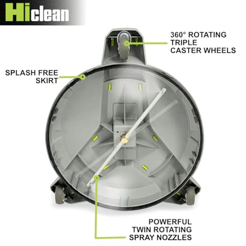 Hiclean HiMobility three-wheel system gliding smoothly