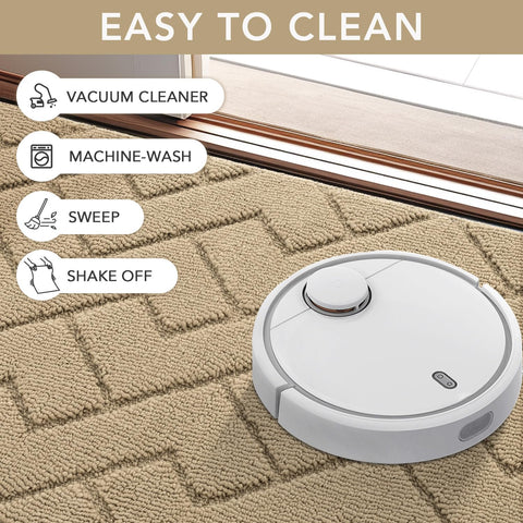 hicorfe durable polypropylene doormat stands up to heavy traffic