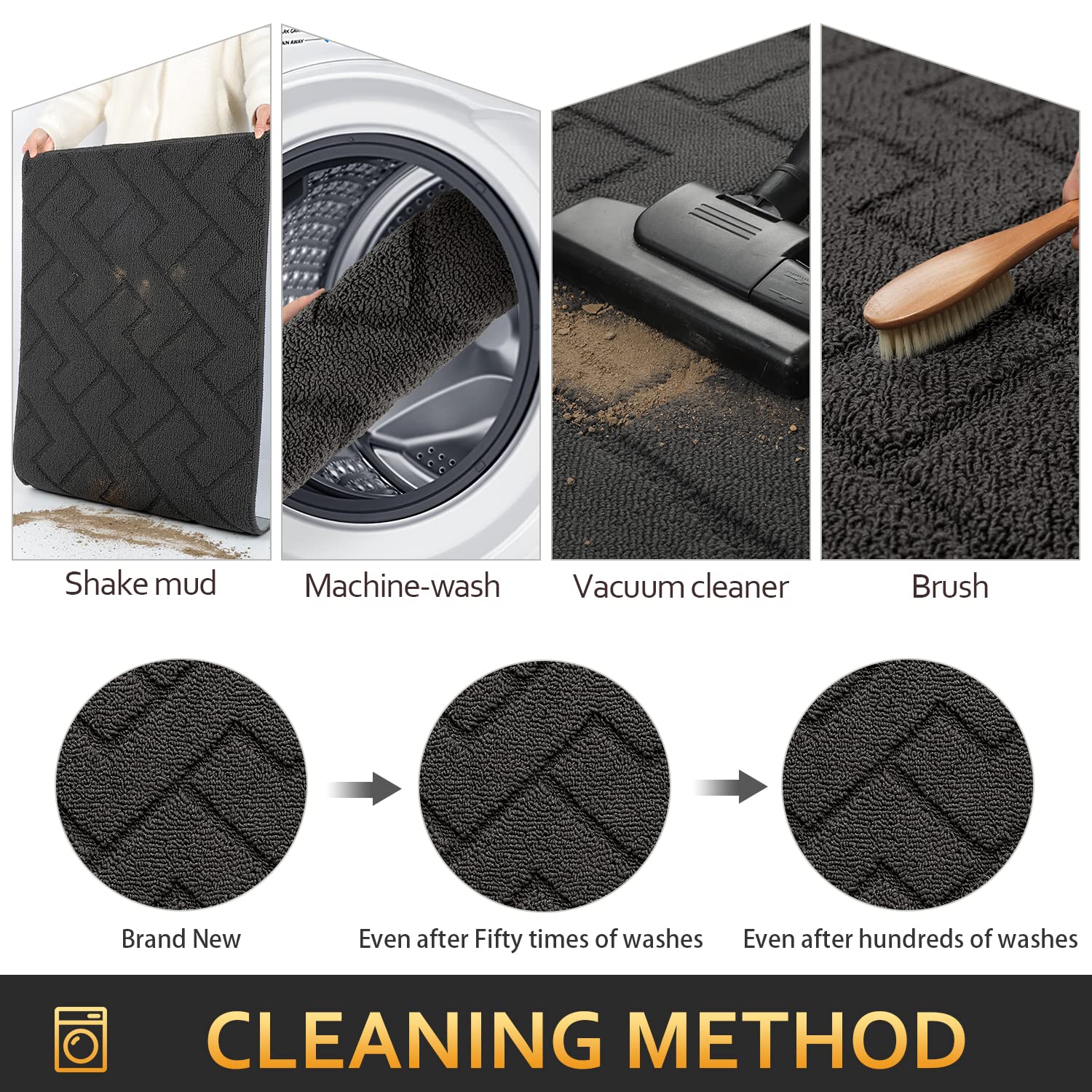 hicorfe durable weather-ready mat suited for all seasons