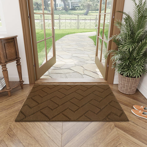hicorfe durable door mat withstands weather and heavy use