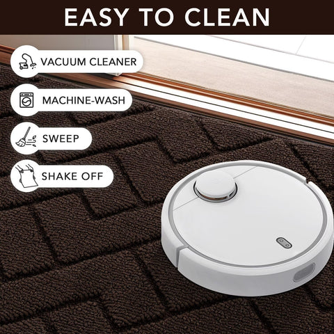 hicorfe welcome door-mat suitable for outdoor and indoor entryways.