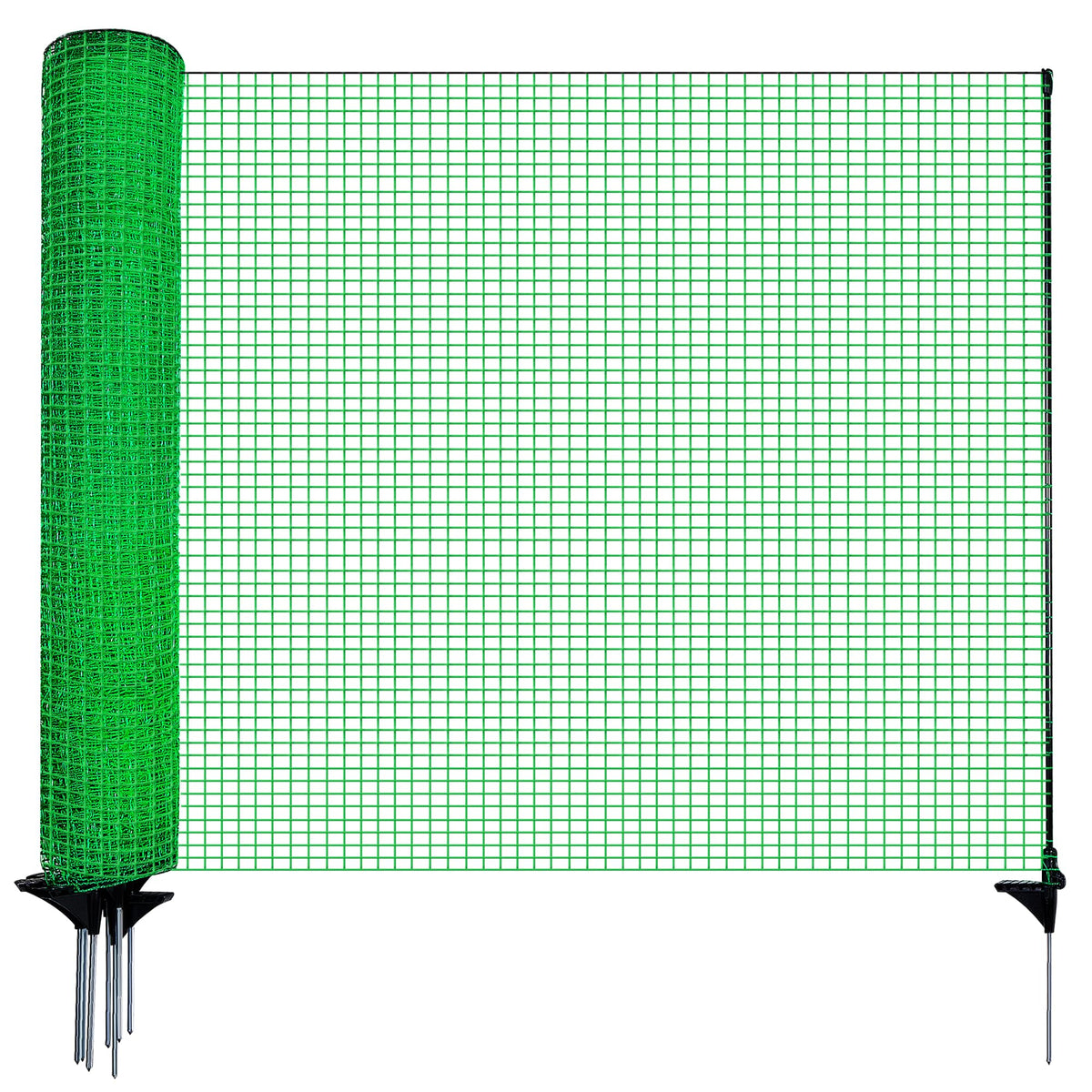 HIDALIFE temporary fence with step-in stakes for quick setup and safety