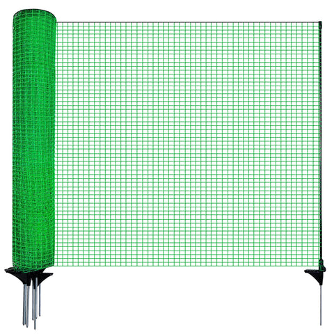 HIDALIFE temporary fence with step-in stakes for quick setup and safety