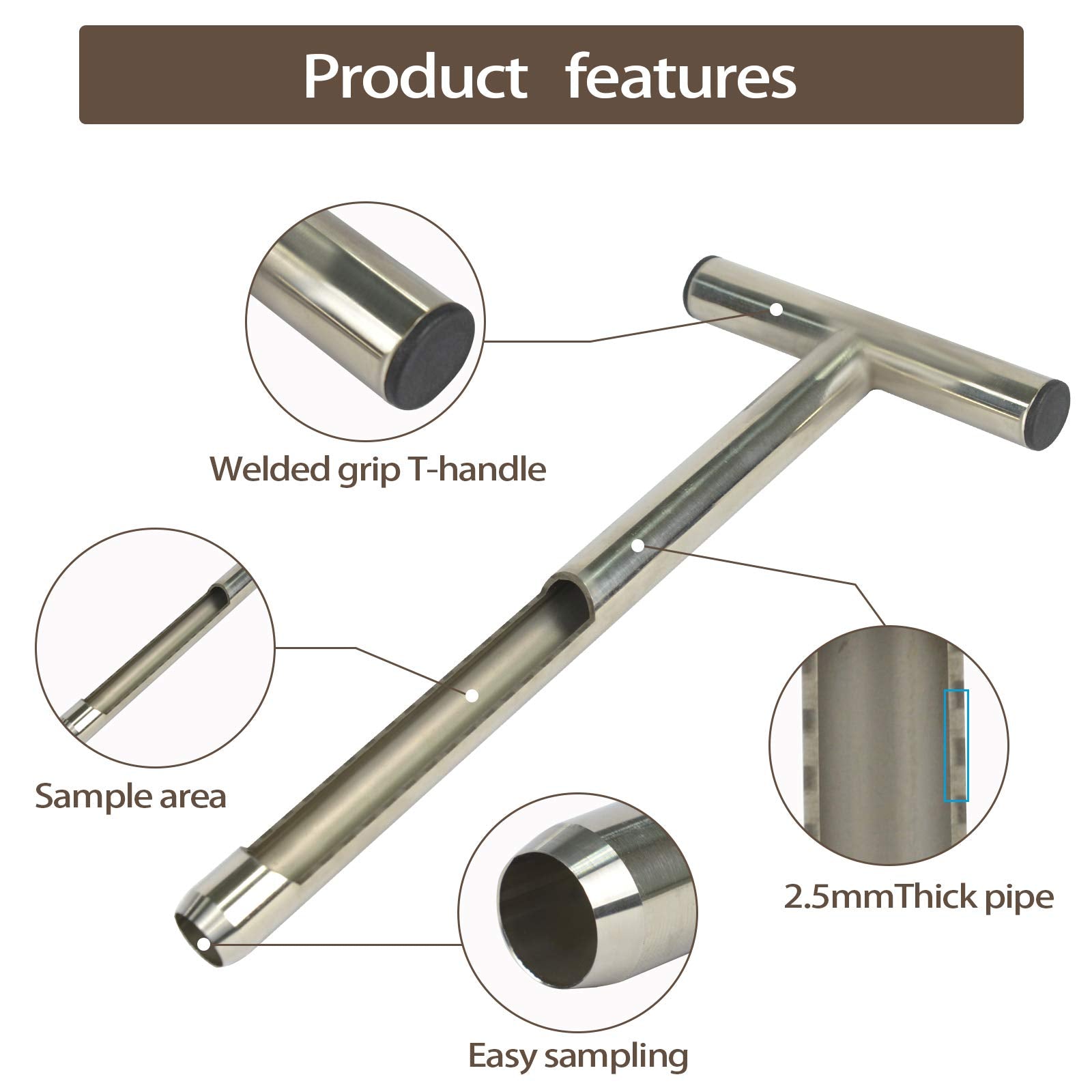 HiHydro safety plugs on both ends prevent accidental contact