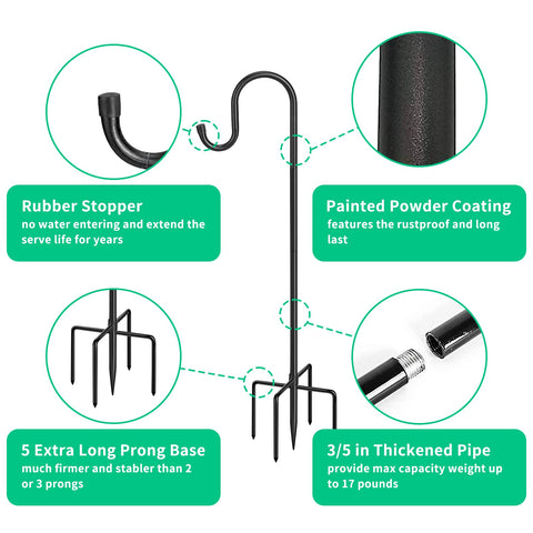 HIEDUYT adjustable height feature allows flexible installation for different spaces.