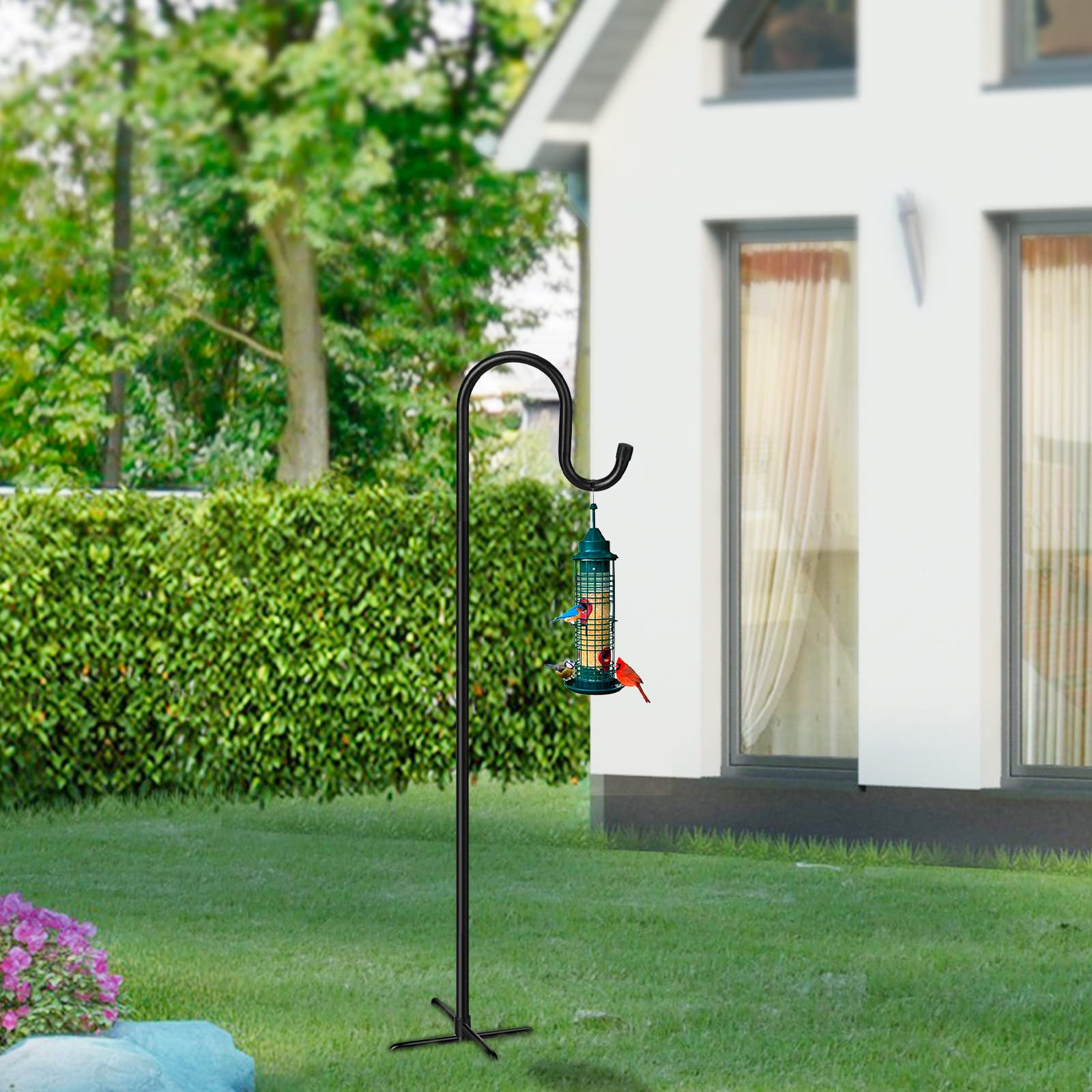 HIEDUYT rust-resistant iron construction resists outdoor wear