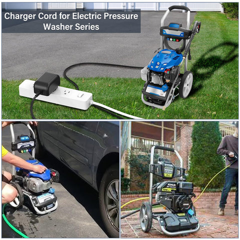 HIENADTOR 12V charger with US plug and 6.5 ft cable for flexible reach